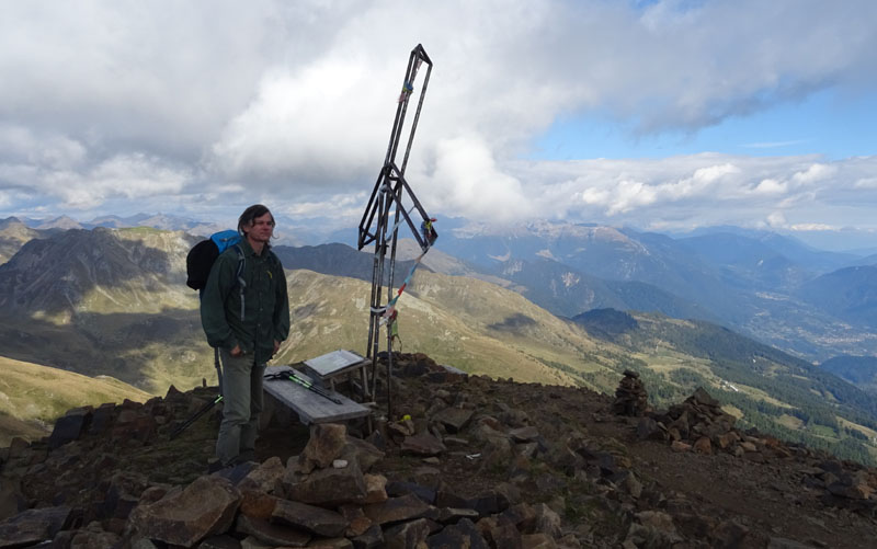 Catena dei Lagorai...da Pergine al Passo del Manghen